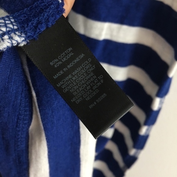 Express low‎ back striped 3/4 fit dress - Picture 4 of 4